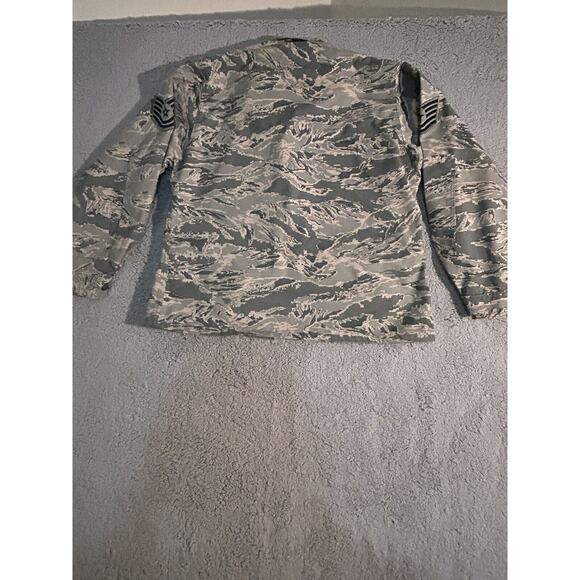 US Air Force Mens Utility Coat Camouflage Jacket Size 44 Short W Tech SGT Strip - Picture 14 of 16